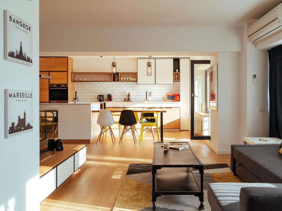 Central Modern Design Apartment Bucureşti Eksteriør bilde